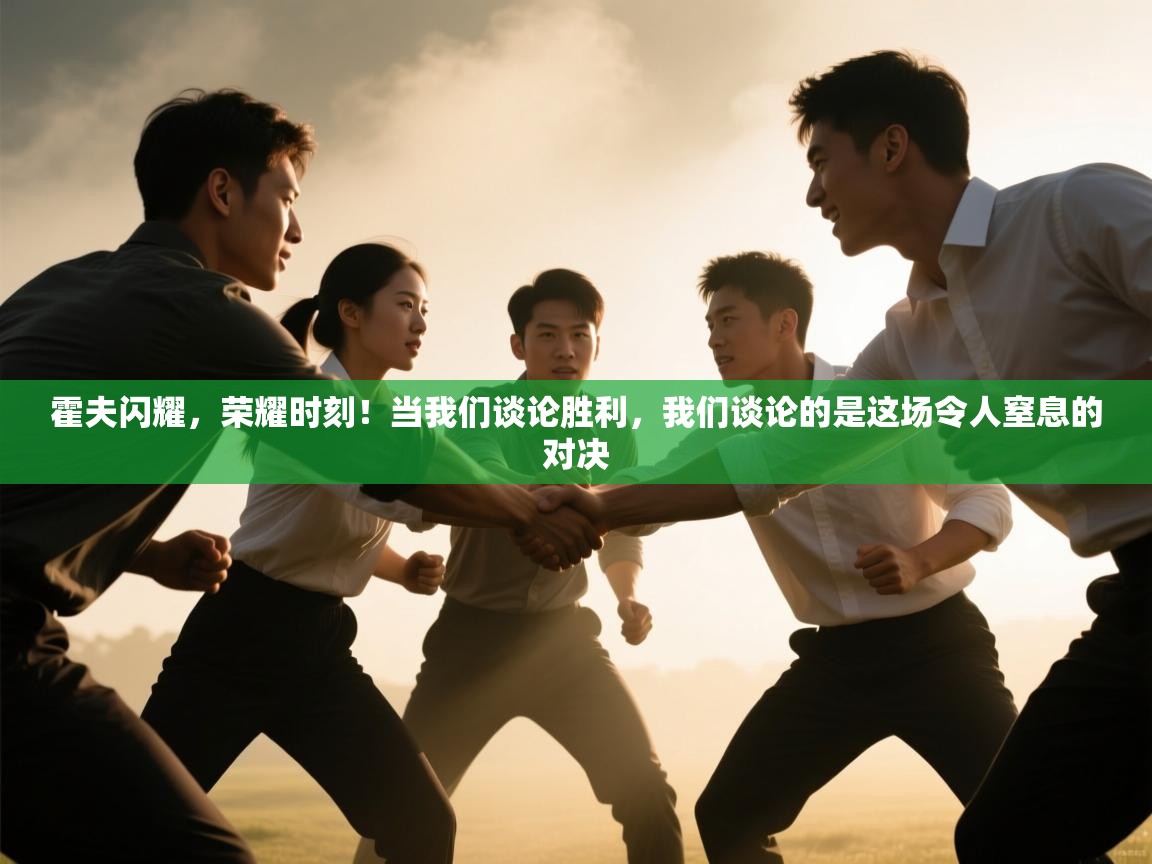 霍夫闪耀,荣耀时刻!当我们谈论胜利,我们谈论的是这场令人窒息的对决 第1张